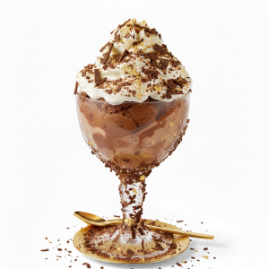 FRRROZEN HAUTE CHOCOLATE SUNDAE