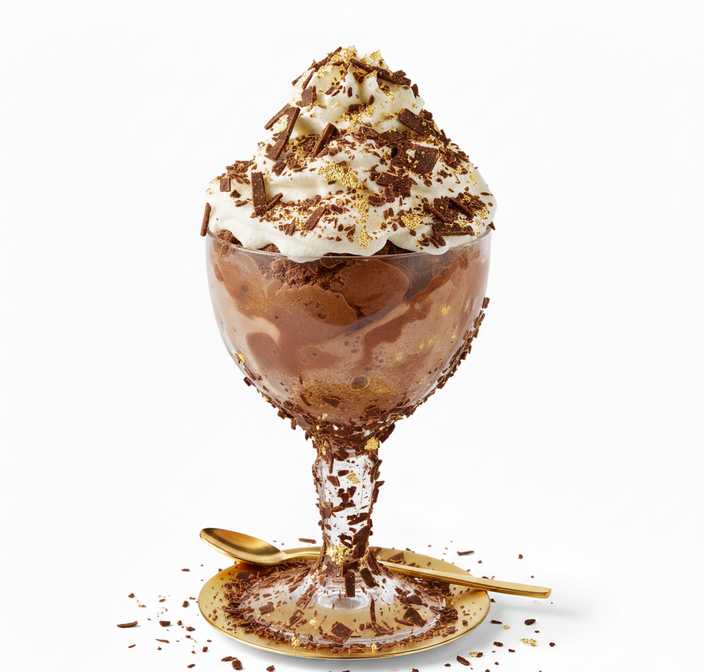 FRRROZEN HAUTE CHOCOLATE SUNDAE