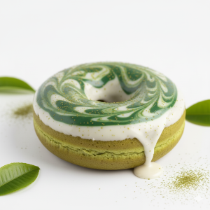 MATCHA GLAZED  Donut